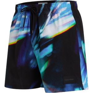 Calvin Klein Medium Drawstring swimshort, heren zwembroek, kleurig dessin - Maat: S