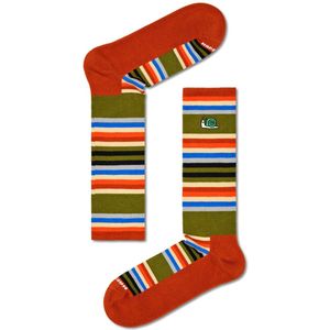 Happy Socks Speed Of A Snail Crew Sock, unisex sokken