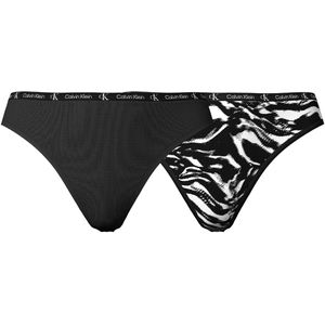 Calvin Klein dames modern bikini (2-pack), heupslip, multicolor -  Maat: XS