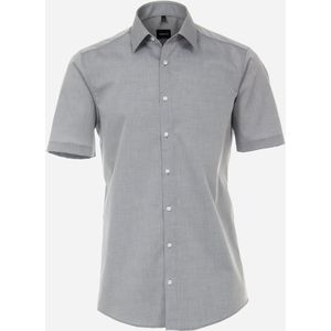 Venti Overhemd Korte mouw zilver