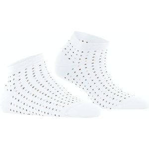 FALKE Multispot dames sneakersokken, wit (white) -  Maat: 39-42