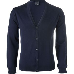 OLYMP modern fit vest wol, marine blauw