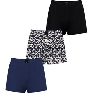 Bjorn Borg Cotton Stretch boxers, heren boxers normale lengte (3-pack), multicolor