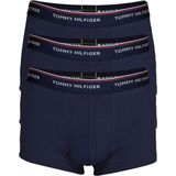Tommy Hilfiger - Trunks - Blauw - 3-pack - Lage Heren Boxershorts