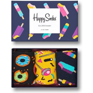 Happy Socks SMU Sweets giftbox (3-pack), unisex sokken in cadeauverpakking