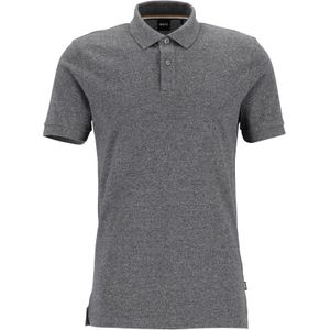 Boss Pallas Korte Mouw Poloshirt Grijs M Man
