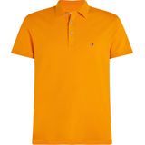 Poloshirt - Effen - Jersey - Kwartmouw - Slanke Pasvorm
