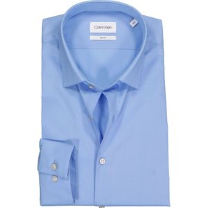 Calvin Klein slim fit overhemd, 2-ply stretch, light blue 38