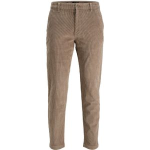 JACK & JONES Ace Harvey Corduroy Chino relaxed fit, heren chino, beige -  Maat: 29/34