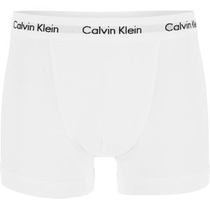 Calvin Klein Modern Cotton trunk (2-pack), heren boxers normale lengte, wit