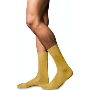 FALKE No. 9 Pure Fil d'Ecosse herensokken, okergeel (nugget)