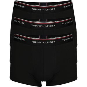 Tommy Hilfiger low rise trunk (3-pack), lage heren boxers kort, zwart -  Maat: XXL