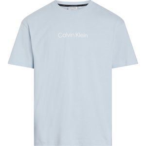 Calvin Klein Hero Logo Comfort T-shirt, heren T-shirt korte mouw O-hals, blauw -  Maat: XL