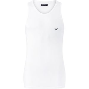 Emporio Armani Tank Top Iconic (1-pack), heren stretch singlet, wit -  Maat: M