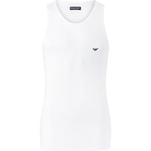 Emporio Armani Tank Top Iconic (1-pack), heren stretch singlet, wit -  Maat: S