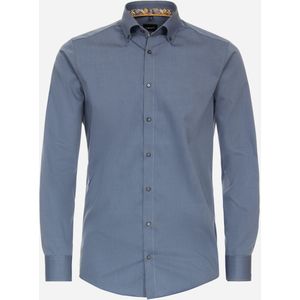VENTI modern fit overhemd, popeline, blauw 48