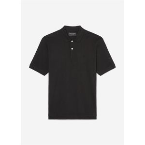 Marc O'Polo regular fit polo, heren poloshirt, zwart -  Maat: XXL