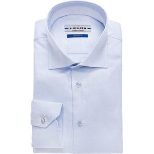 Ledub tailored fit overhemd, lichtblauw 48