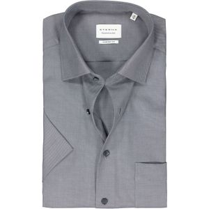 ETERNA comfort fit overhemd korte mouw, twill, grijs 50