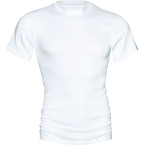 Mey Noblesse Olympia shirt (1-pack), heren T-shirt hoge O-hals fijnrib, wit -  Maat: XL