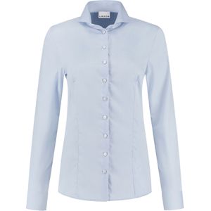 Ledub dames blouse Roos, popeline, zwart