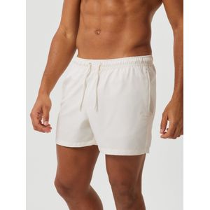 Bjorn Borg Solid Swim Shorts, heren zwembroek, off white -  Maat: XL