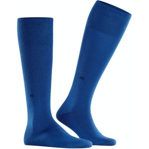 Burlington Leeds heren kniekousen, blauw (royal blue)