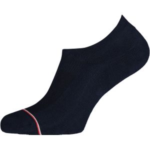Tommy Hilfiger Iconic Sports Socks (2-pack), heren sneakersokken katoen, onzichtbaar, donkerblauw -  Maat: 39-42