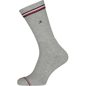 Tommy Hilfiger Iconic Sport Socks (2-pack), heren sportsokken katoen, grijs
