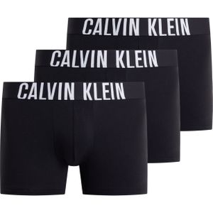 Calvin Klein Trunk (3-pack), heren boxers normale lengte, zwart