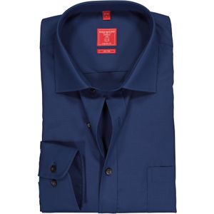 3 voor 99 | Redmond regular fit overhemd, marine blauw 43/44