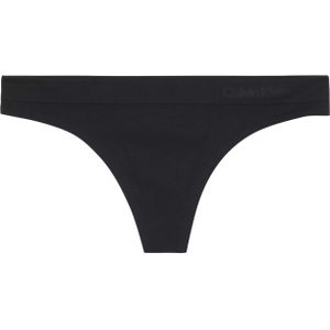 Calvin Klein dames thong (1-pack), string, zwart -  Maat: XL