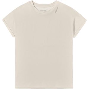 SCHIESSER Mix+Relax T-shirt, dames shirt korte mouw roomwit