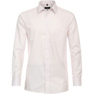 3 voor 99 | Redmond comfort fit overhemd, popeline, roze met wit gestreept