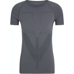 FALKE heren T-shirt Warm, thermoshirt, grijs (concrete) -  Maat: XL