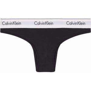 Calvin Klein dames Brazilian (1-pack), Brazilian slip, zwart -  Maat: S