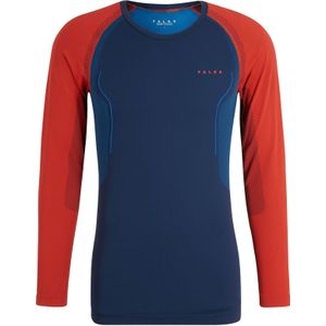 FALKE heren lange mouw shirt Warm - thermoshirt - blauw (space blue)