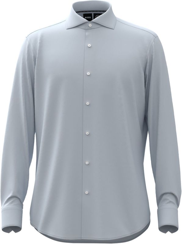 BOSS - Joe - Overhemd - Blauw - Regular Fit - Twill