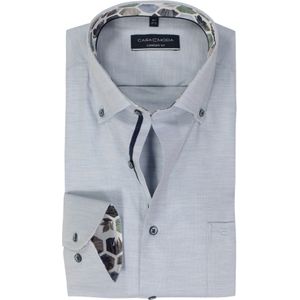 CASA MODA - Comfort Fit Overhemd - Lichtblauw - Strijkvrij - Boordmaat 40