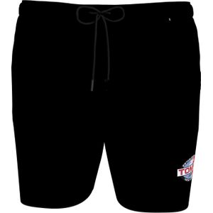 Tommy Hilfiger Medium Drawstring swimshort, heren zwembroek, zwart -  Maat: XL