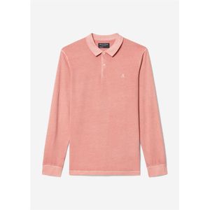 Marc O'Polo regular fit polo, heren poloshirt korte mouw, roze -  Maat: 3XL