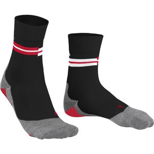 FALKE RU5 Race heren running sokken, zwart (black-flames) -  Maat: 44-45