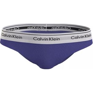 Calvin Klein dames bikini (1-pack), heupslip, blauw -  Maat: XS