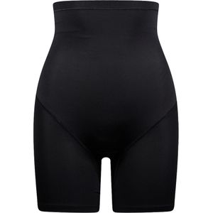 RJ Bodywear Pure Color Shape dames shape long slip (1-pack), zwart -  Maat: S