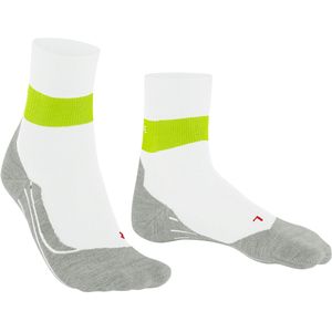 FALKE RU Compression Stabilizing heren running sokken, wit (white) -  Maat: 39-41