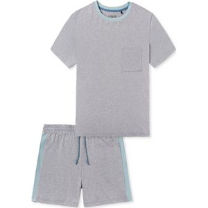 SCHIESSER Casual Nightwear shortamaset, dames shortama van melange katoen -  Maat: 46
