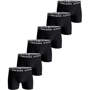 Bjorn Borg Cotton Stretch boxers, heren boxers normale lengte (6-pack), multicolor -  Maat: XL