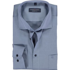 CASA MODA comfort fit overhemd, mouwlengte 7, twill, blauw 50