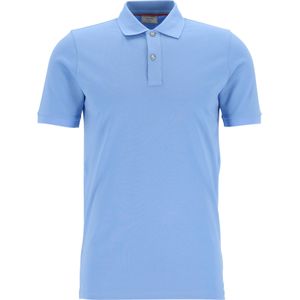 OLYMP Polo Level 5 Classic, slim fit polo, lichtblauw