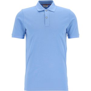 OLYMP Polo Level 5 Classic, slim fit polo, lichtblauw